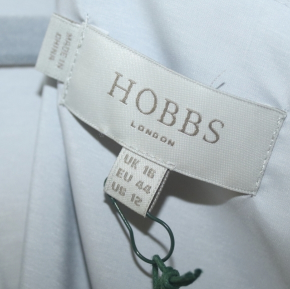 Hobbs Floral Silk Dress US 12 - Picture 3 of 6